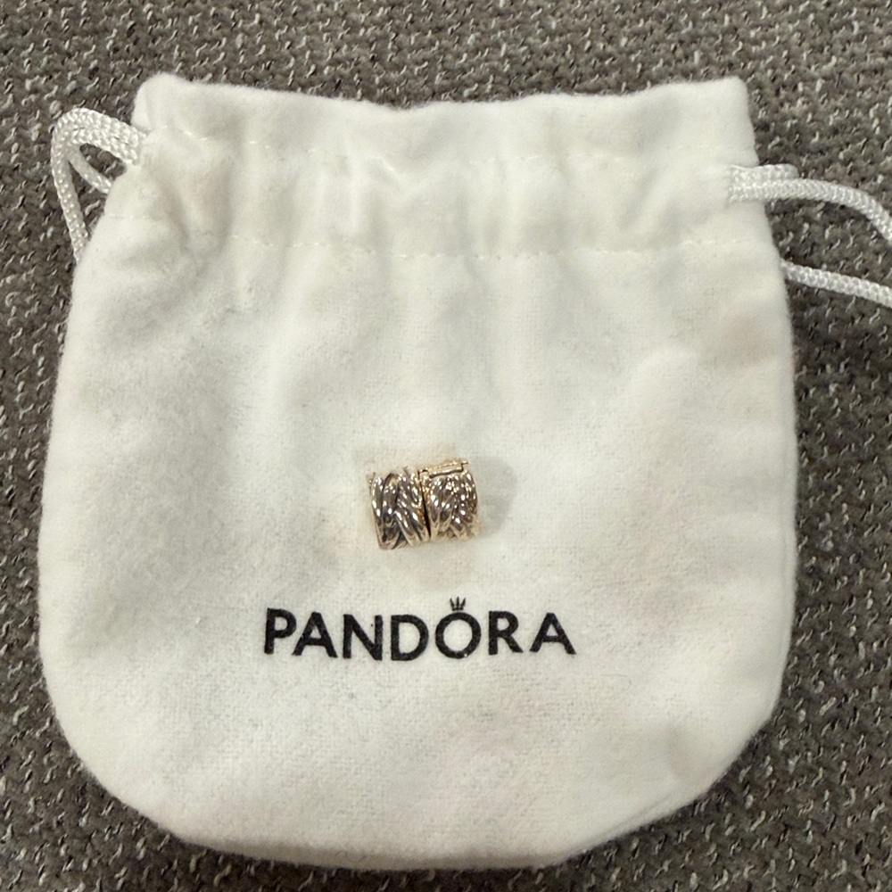 Pandora Silver Clips